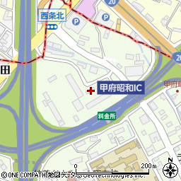 中日本高速道路株式会社八王子支社甲府保全サービスセンター周辺の地図