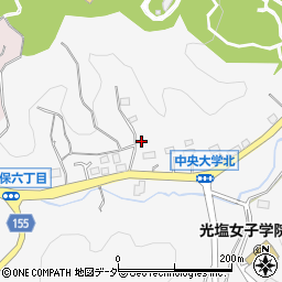 東京都日野市程久保6丁目周辺の地図