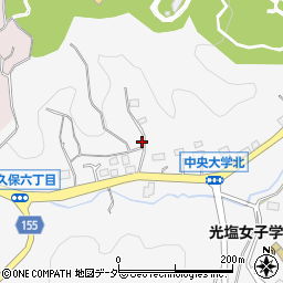 東京都日野市程久保6丁目10-12周辺の地図