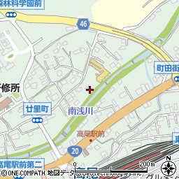 東京都八王子市廿里町27周辺の地図