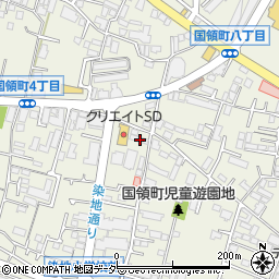 東京都調布市国領町7丁目32-3周辺の地図