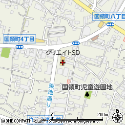 東京都調布市国領町7丁目32-1周辺の地図