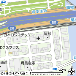 三幸林産株式会社新木場辰巳工場周辺の地図