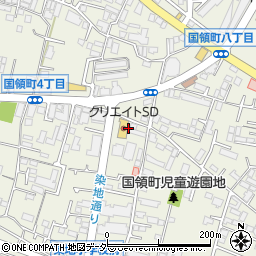 東京都調布市国領町7丁目32周辺の地図