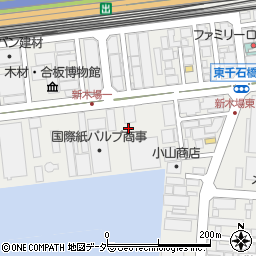 東京都江東区新木場1丁目周辺の地図