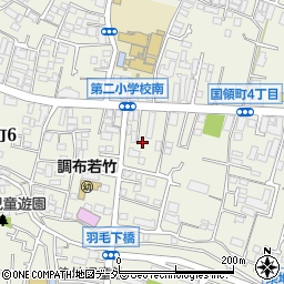 東京都調布市国領町7丁目1-10周辺の地図