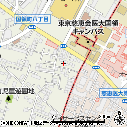 東京都調布市国領町7丁目72周辺の地図