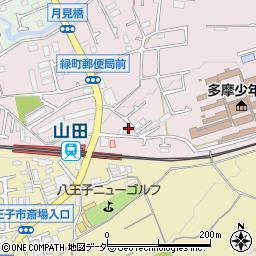 東京都八王子市緑町615周辺の地図