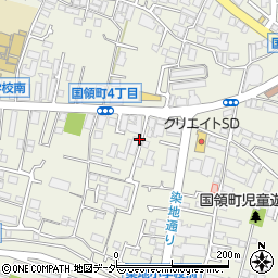 東京都調布市国領町7丁目18周辺の地図