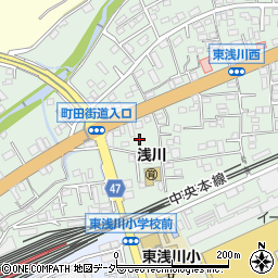 東京都八王子市東浅川町1088周辺の地図