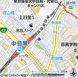 いろは寿司 中目黒目黒川沿い店周辺の地図