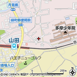 東京都八王子市緑町616周辺の地図