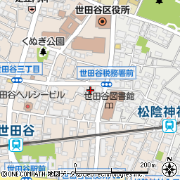 ステージファースト世田谷アジールコート周辺の地図