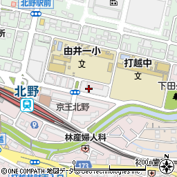 東京都八王子市打越町346周辺の地図