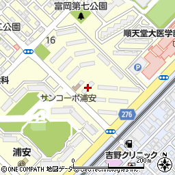 京成サンコーポ浦安６号棟周辺の地図