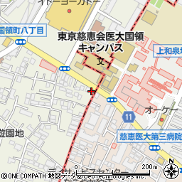 東京都調布市国領町7丁目74-11周辺の地図