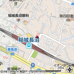 魚民 稲城長沼駅前店周辺の地図