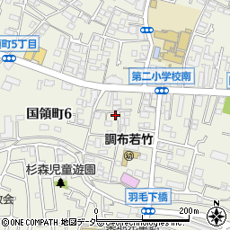 東京都調布市国領町6丁目23-4周辺の地図
