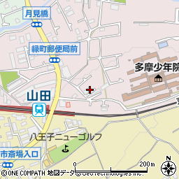 東京都八王子市緑町618周辺の地図