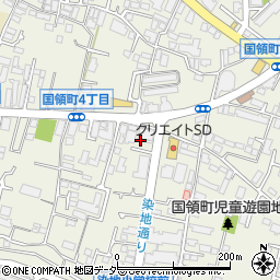 東京都調布市国領町7丁目30周辺の地図