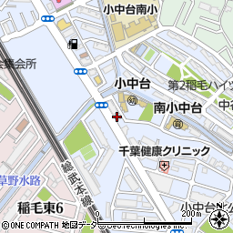 ミシン修理センター　千葉支店周辺の地図