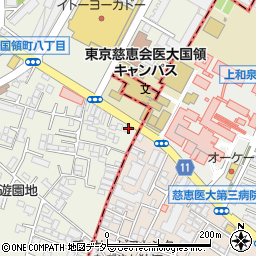 東京都調布市国領町7丁目74-10周辺の地図