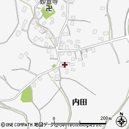 千葉県佐倉市内田136周辺の地図