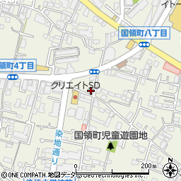 東京都調布市国領町7丁目31-6周辺の地図