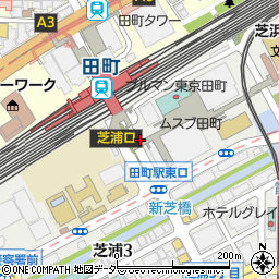 アイシティ　田町なぎさテラス店周辺の地図