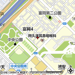千葉県浦安市富岡4丁目23-10周辺の地図