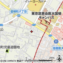 東京都調布市国領町7丁目72-1周辺の地図