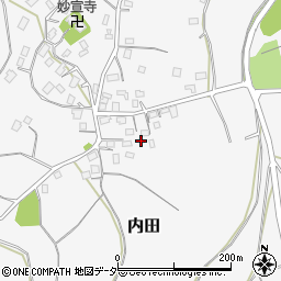 千葉県佐倉市内田140周辺の地図