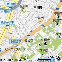 東京都港区三田5丁目13-11周辺の地図