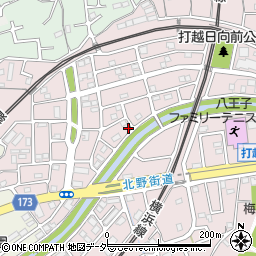 東京都八王子市打越町2107-2周辺の地図