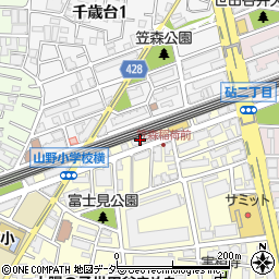 東京都世田谷区砧2丁目23-7周辺の地図