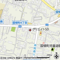 東京都調布市国領町7丁目18-12周辺の地図