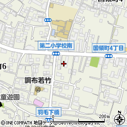 東京都調布市国領町7丁目1-11周辺の地図