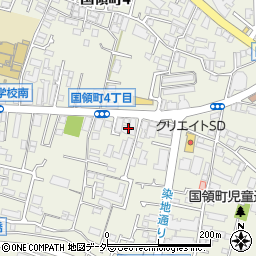 東京都調布市国領町7丁目18-1周辺の地図