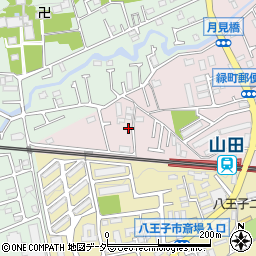 東京都八王子市緑町445周辺の地図