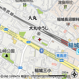 東京都稲城市大丸82周辺の地図