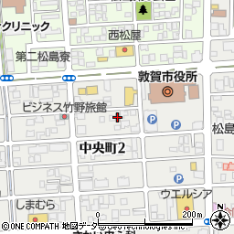 中央町会館周辺の地図