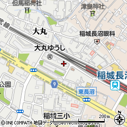 東京都稲城市大丸82-3周辺の地図