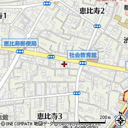 島田貴金属株式会社　恵比寿店周辺の地図
