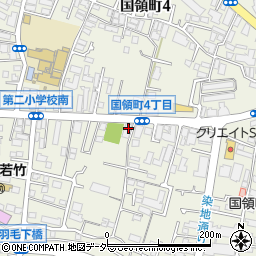 東京都調布市国領町7丁目8-3周辺の地図