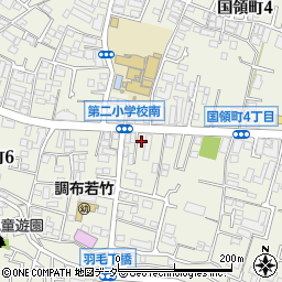 東京都調布市国領町7丁目1-13周辺の地図