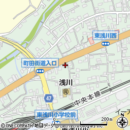 東京都八王子市東浅川町1085周辺の地図
