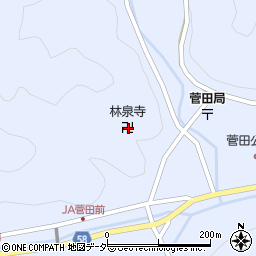 岐阜県下呂市金山町菅田桐洞175周辺の地図