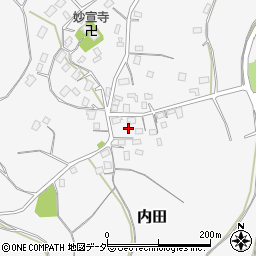 千葉県佐倉市内田132周辺の地図