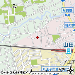 東京都八王子市緑町444周辺の地図