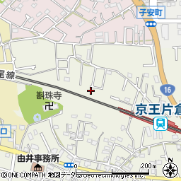 東京都八王子市片倉町53周辺の地図